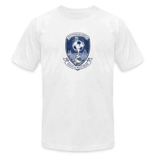 Iconic North London Soccer Emblem Art Print - Unisex Jersey T-Shirt by Bella + Canvas