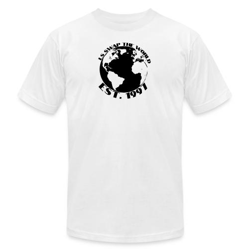 LS SWAP THE WORLD Est. 1997 - Unisex Jersey T-Shirt by Bella + Canvas