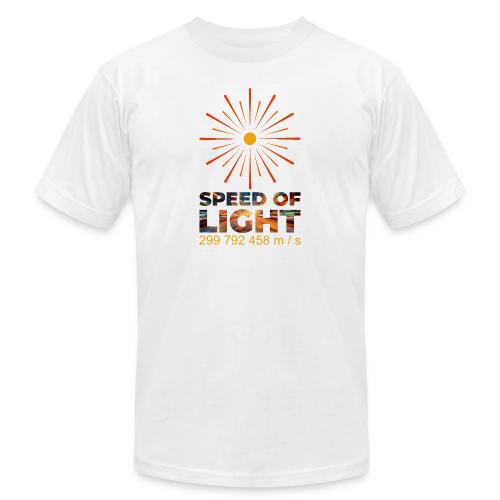 Speed of light - Unisex Jersey T-Shirt by Bella + Canvas