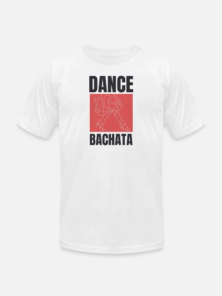Dance Bachata, Latin music. - Unisex Jersey T-Shirt by Bella + Canvas - white