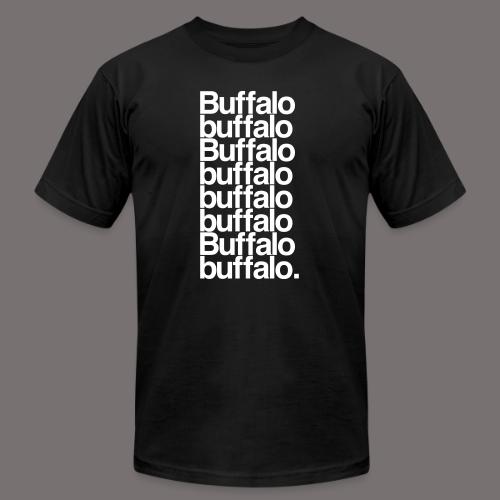 Buffalo buffalo Buffalo - Unisex Jersey T-Shirt by Bella + Canvas