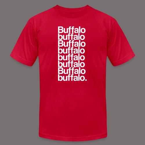 Buffalo buffalo Buffalo - Unisex Jersey T-Shirt by Bella + Canvas