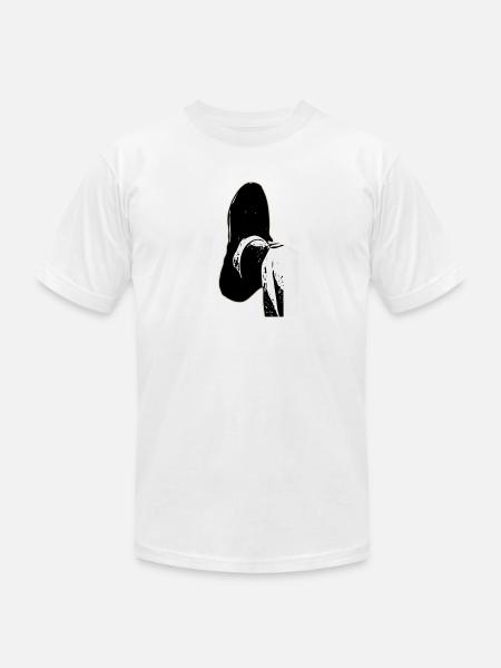 Foot Path Design - Unisex Jersey T-Shirt by Bella + Canvas - white