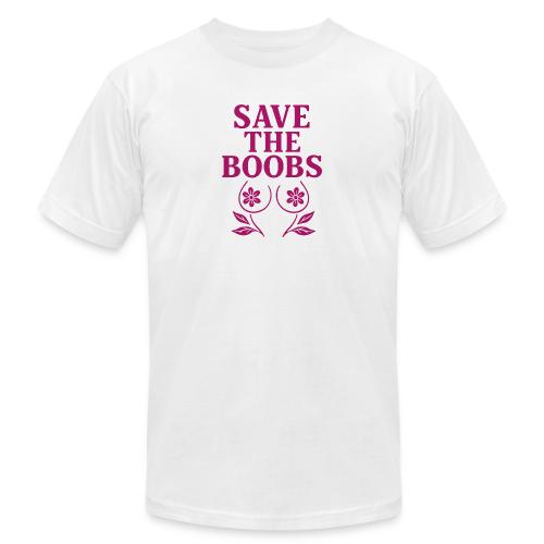 Save the boobs! - Unisex Jersey T-Shirt by Bella + Canvas