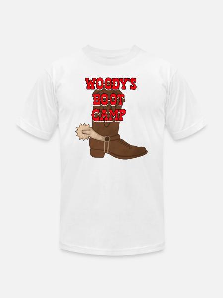 Boot Camp - Unisex Jersey T-Shirt by Bella + Canvas - white