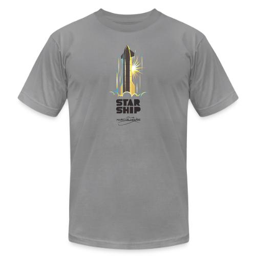 Star Ship Earth - Light - With Logo - Unisex Jersey T-Shirt by Bella + Canvas