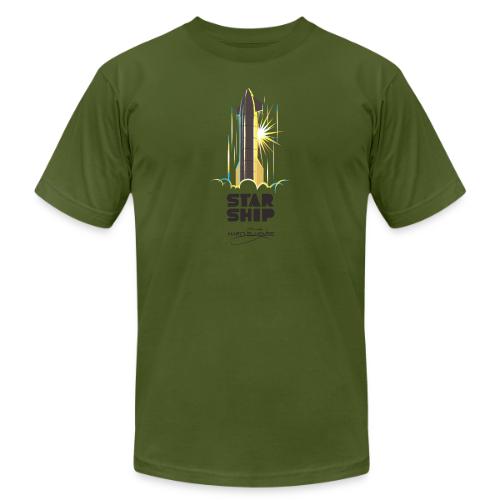 Star Ship Earth - Light - With Logo - Unisex Jersey T-Shirt by Bella + Canvas