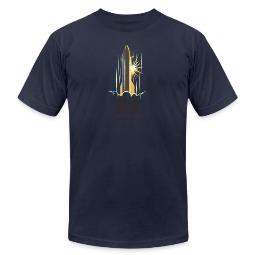 Star Ship Earth - Light - With Logo - Unisex Jersey T-Shirt by Bella + Canvas