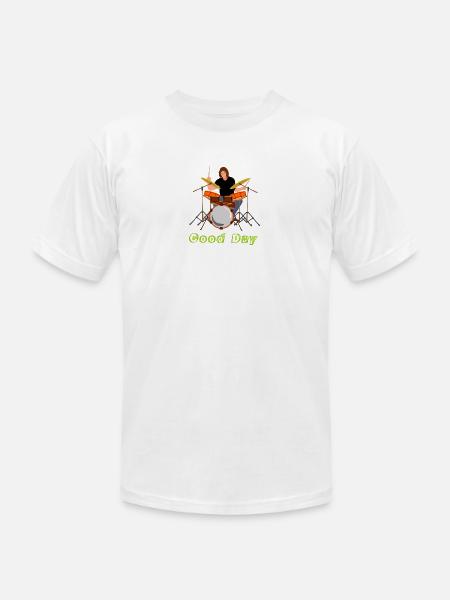 Song related logo - Unisex Jersey T-Shirt by Bella + Canvas - white