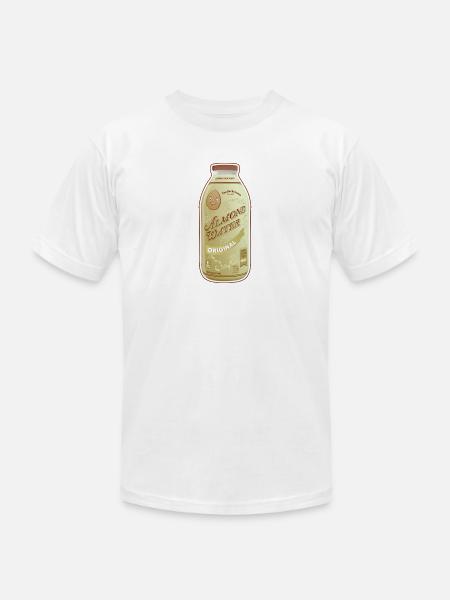 Backrooms Almond Water Original Label - Unisex Jersey T-Shirt by Bella + Canvas - white