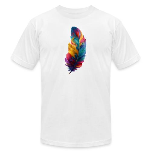 Spectrum Feather Flow - Unisex Jersey T-Shirt by Bella + Canvas