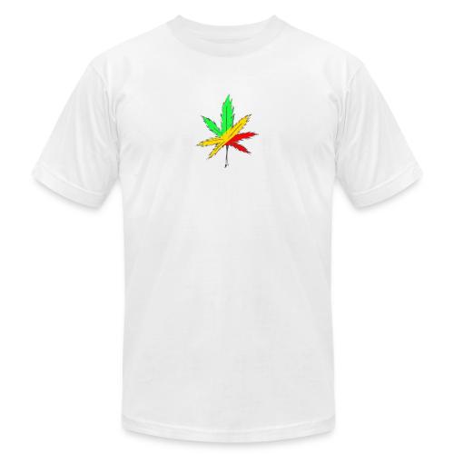 Rasta leaf - Unisex Jersey T-Shirt by Bella + Canvas