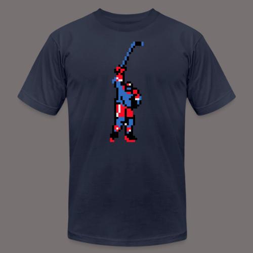 The Goal Scorer Blades of Steel - Unisex Jersey T-Shirt by Bella + Canvas
