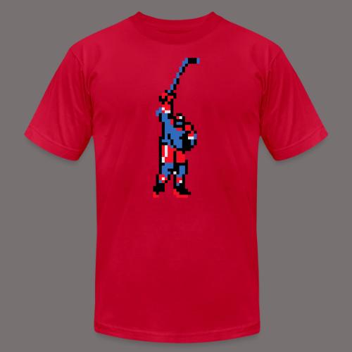 The Goal Scorer Blades of Steel - Unisex Jersey T-Shirt by Bella + Canvas