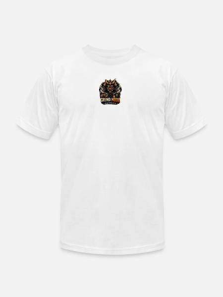 Grind Mode Warrior Hustle - Unisex Jersey T-Shirt by Bella + Canvas - white