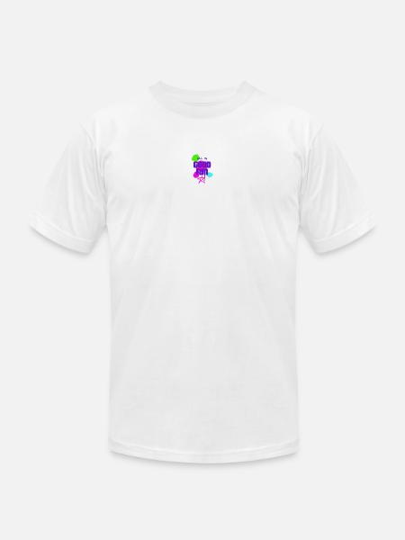 All In Good Fun Neon Splash - Unisex Jersey T-Shirt by Bella + Canvas - white