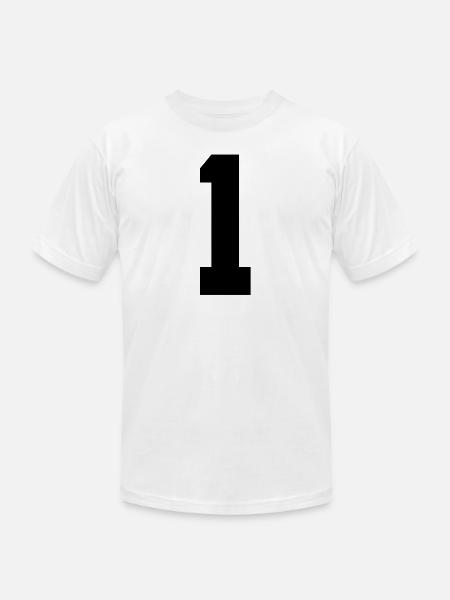 1 - Unisex Jersey T-Shirt by Bella + Canvas - white