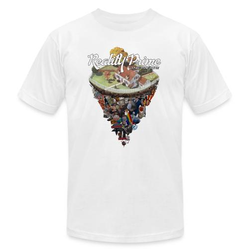 Reality Prime (Front Facing, On White) - Unisex Jersey T-Shirt by Bella + Canvas