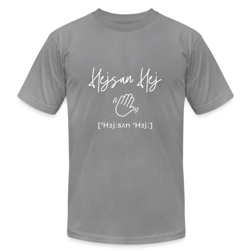 Hejsan hej /hej då - Unisex Jersey T-Shirt by Bella + Canvas