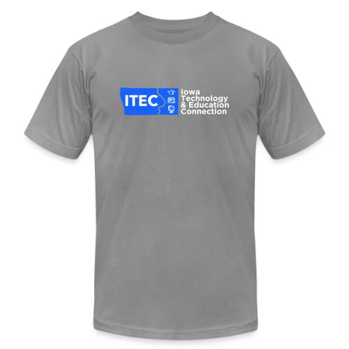ITEC IconsWhiteText - Unisex Jersey T-Shirt by Bella + Canvas