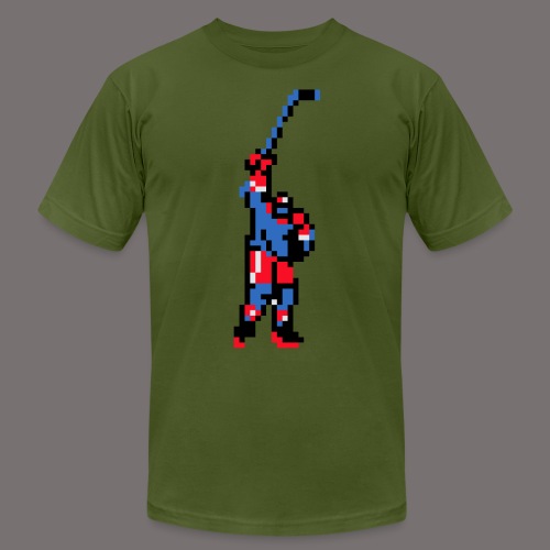 The Goal Scorer Blades of Steel - Unisex Jersey T-Shirt by Bella + Canvas