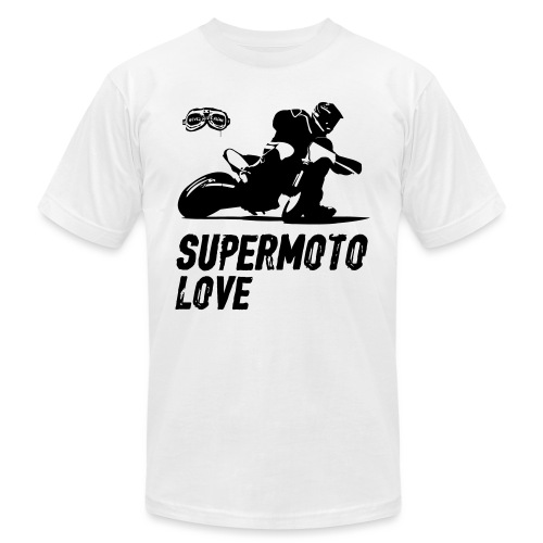 Supermoto Love - Unisex Jersey T-Shirt by Bella + Canvas