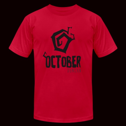 October Duncan2 01 png - Unisex Jersey T-Shirt by Bella + Canvas