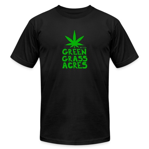 GreenGrassAcres Logo - Unisex Jersey T-Shirt by Bella + Canvas