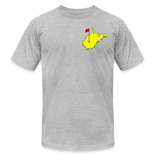 West Virginia Golf - Unisex Jersey T-Shirt by Bella + Canvas