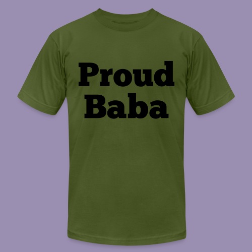 Proud Baba - Unisex Jersey T-Shirt by Bella + Canvas