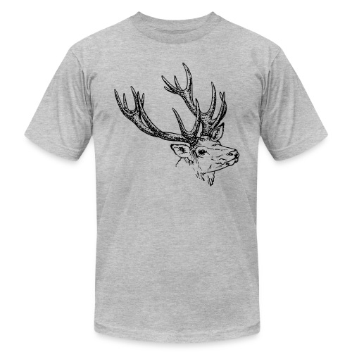 Reindeer - Unisex Jersey T-Shirt by Bella + Canvas