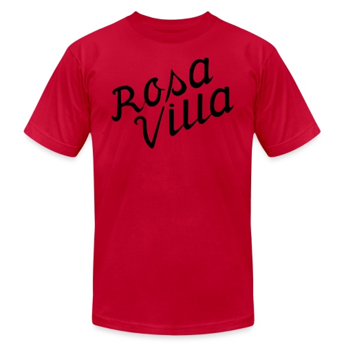 rosa villa - Unisex Jersey T-Shirt by Bella + Canvas