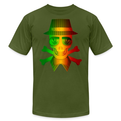 Rasta Man Rebel - Unisex Jersey T-Shirt by Bella + Canvas