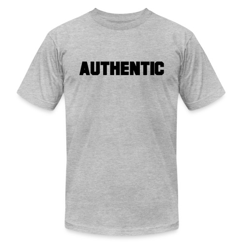 authentic - Unisex Jersey T-Shirt by Bella + Canvas