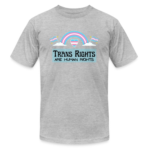 Trans Rights - Unisex Jersey T-Shirt by Bella + Canvas