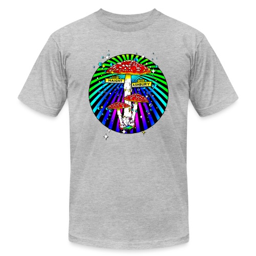 Haight Ashbury Psychedelic - Unisex Jersey T-Shirt by Bella + Canvas