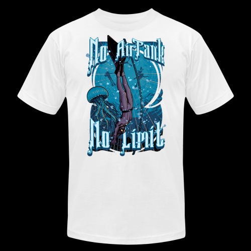 No Air Tank No Limit Freediving merchandise - Unisex Jersey T-Shirt by Bella + Canvas