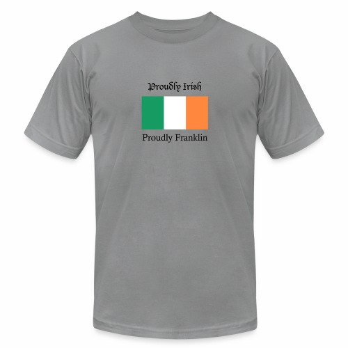 Proudly Irish, Proudly Franklin - Unisex Jersey T-Shirt by Bella + Canvas