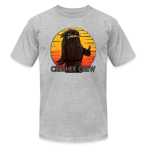 Crusher Crew Cryptid Sunset - Unisex Jersey T-Shirt by Bella + Canvas