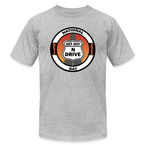 National Get Out N Drive Day Official Event Merch - Unisex Jersey T-Shirt by Bella + Canvas