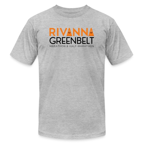 RIVANNA GREENBELT (orange/black) - Unisex Jersey T-Shirt by Bella + Canvas