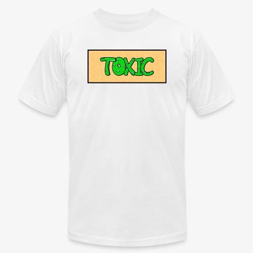Toxic design v2 Orange - Unisex Jersey T-Shirt by Bella + Canvas