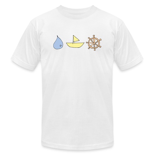 Drop, Ship, Dharma - Unisex Jersey T-Shirt by Bella + Canvas