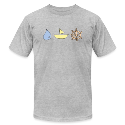 Drop, Ship, Dharma - Unisex Jersey T-Shirt by Bella + Canvas