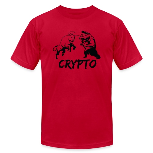CryptoBattle Black - Unisex Jersey T-Shirt by Bella + Canvas