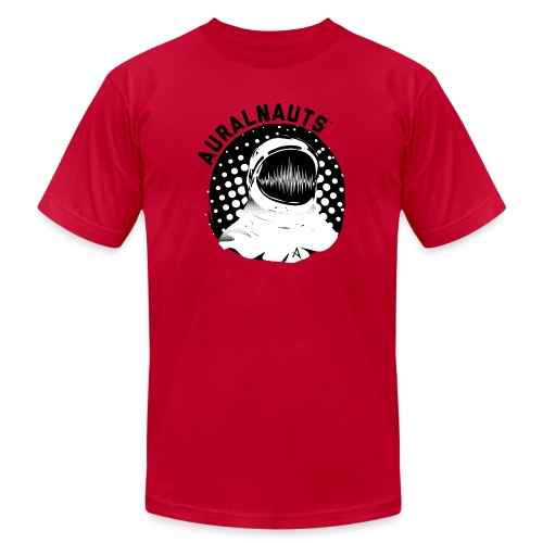 Auralnauts Logo w/ Black Text - Unisex Jersey T-Shirt by Bella + Canvas
