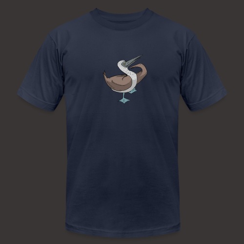 Boobie Bird Mating dance - Unisex Jersey T-Shirt by Bella + Canvas