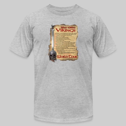 Viking World Tour - Unisex Jersey T-Shirt by Bella + Canvas