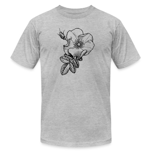 Wild Rose - Unisex Jersey T-Shirt by Bella + Canvas