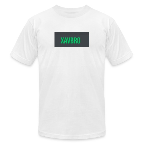 xavbro green logo - Unisex Jersey T-Shirt by Bella + Canvas